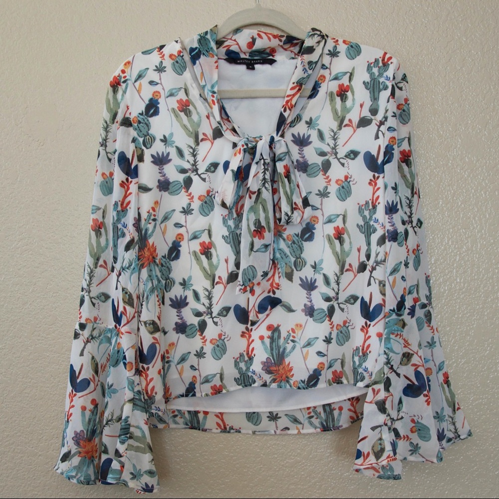 Walter Baker Cactus Blouse - Picture 5 of 7